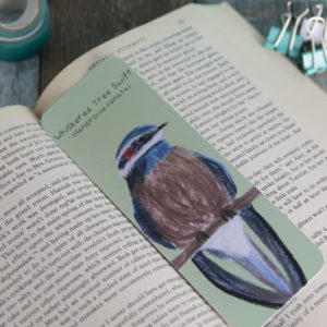 Pastel Bird Bookmarks on Glossy Paper- 6 Different Options
