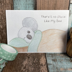 Cute Koala Postcard Prints – My Bed