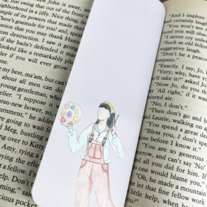 Artist in Dungarees – Prints or Bookmark